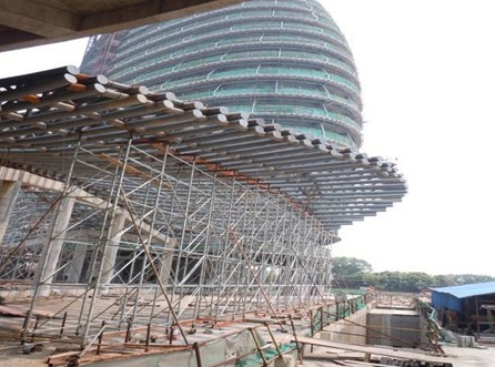 掌握【蘇州建筑腳手架】立桿基礎為工程奠基！